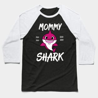 Baby Shark Mommy Shark Doo Doo Baseball T-Shirt